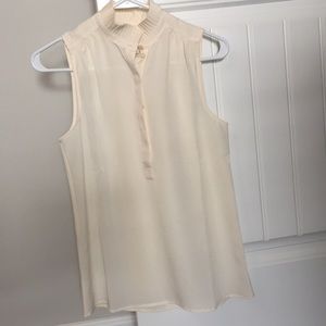 jcrew ivory top